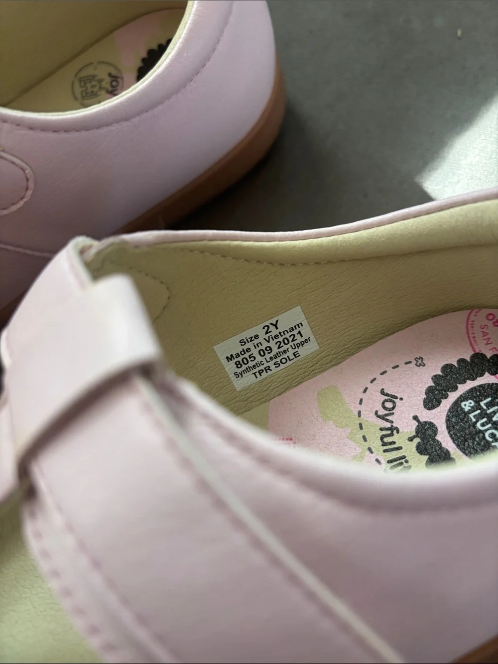 Livie & Luca Girls' Ballet Pink “Amica” T-strap Mary Jane School Shoes - Picture 6 of 7